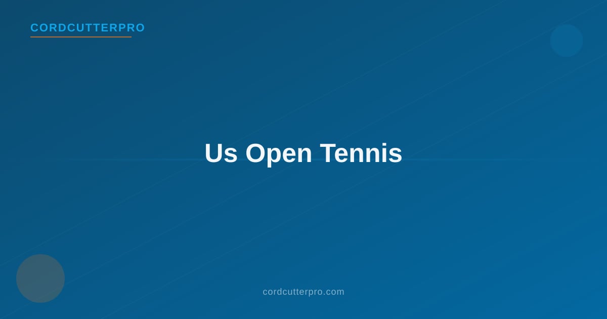 Arthur Ashe Stadium lit up at night during the US Open Tennis tournament