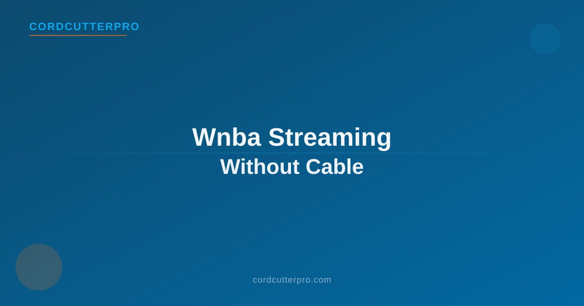 WNBA player driving to the basket on a TV screen showing a live stream without cable